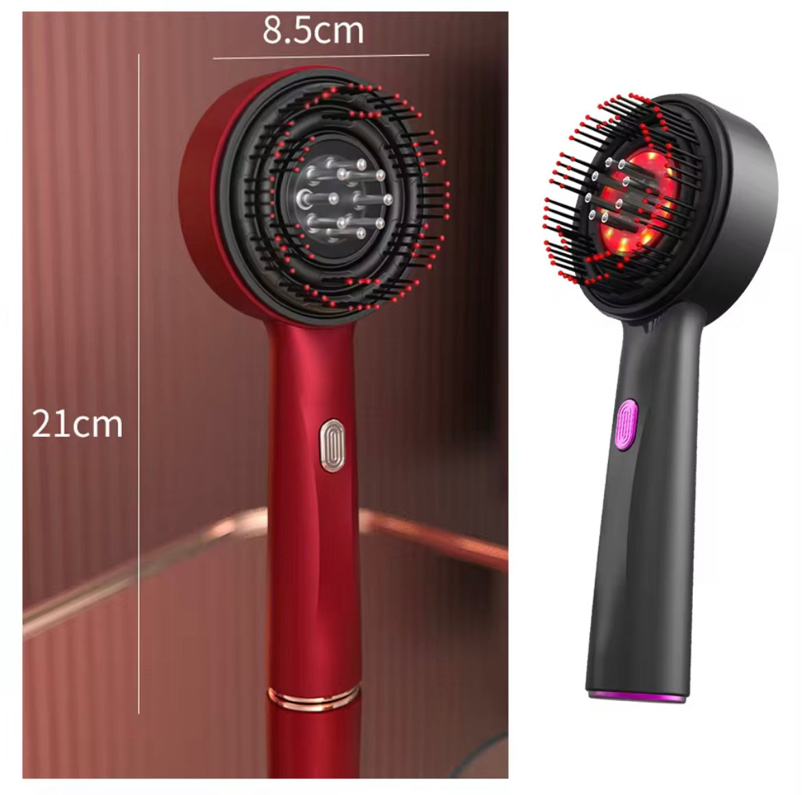 Perie Electrică de Masaj pentru Scalp 3 în 1